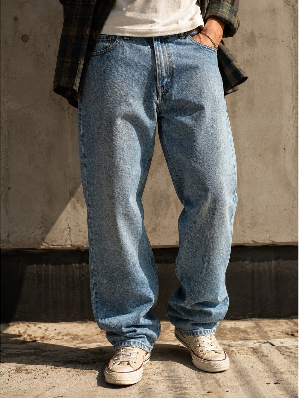 Levi’s 550 Relaxed Fit Jeans 34x30 Light Wash Baggy Denim